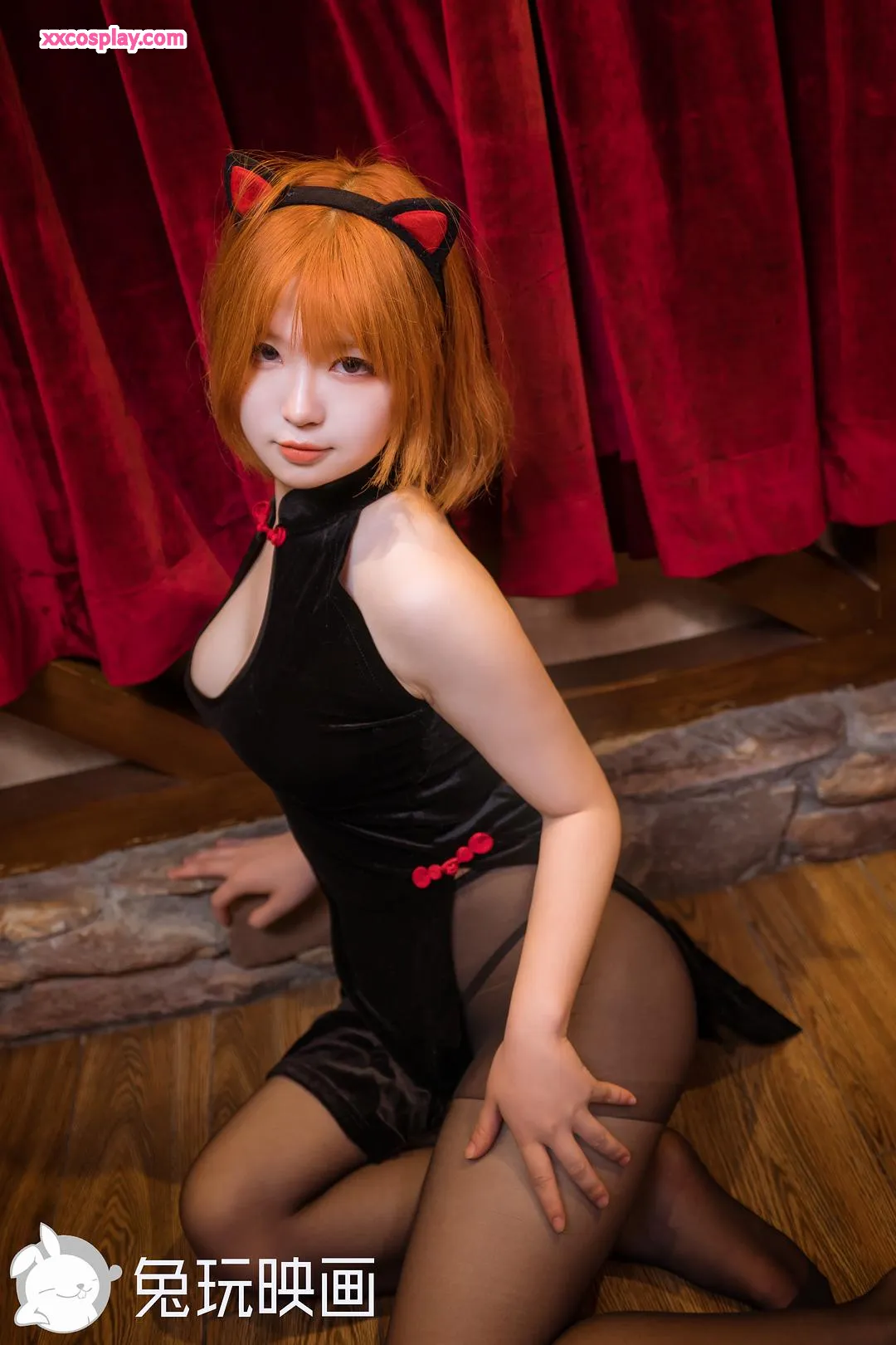 兔玩映画 - 小恶魔旗袍